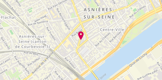 Plan de Fred, 48 Rue Gd Rue Charles de Gaulle, 92600 Asnières-sur-Seine