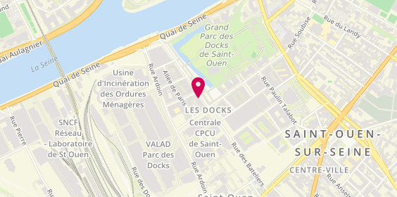Plan de Edogawa, 14 Rue des Bateliers, 93400 Saint-Ouen-sur-Seine