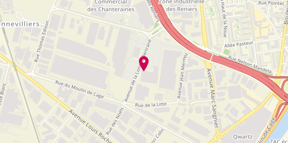 Plan de Léopard, 44 avenue de la Longue Bertrane, 92390 Villeneuve-la-Garenne