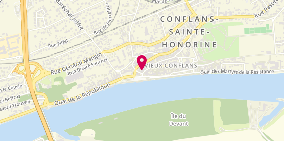 Plan de Sakura, 9 Rue Victor Hugo, 78700 Conflans-Sainte-Honorine