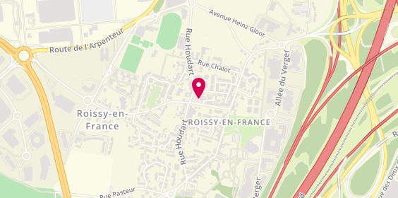 Plan de Sushi Bowl Roissy, 1 place du Pays de France, 95700 Roissy-en-France