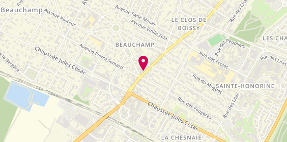 Plan de La Pergola SUSHI, 23 avenue du Général Leclerc, 95250 Beauchamp