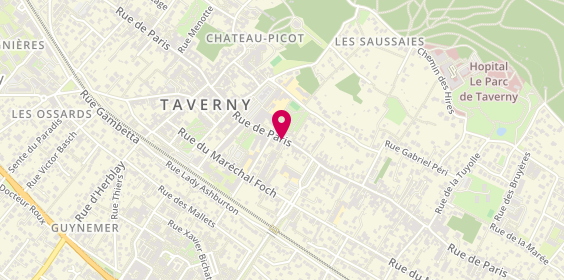 Plan de Sakura Taverny, 171 Rue de Paris, 95150 Taverny