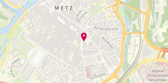 Plan de Sushi Shop, 30 place Saint-Simplice, 57000 Metz