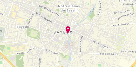 Plan de Liao, 15 Rue Larcher, 14400 Bayeux