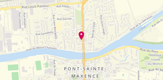 Plan de Lili Sushi, 27 Rue de la République, 60700 Pont-Sainte-Maxence