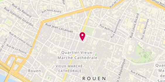 Plan de Sun, 100 Rue Ganterie, 76000 Rouen