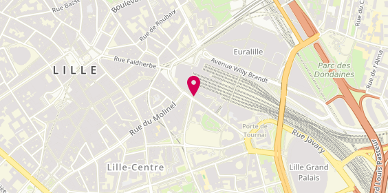 Plan de Le Palais du Dragon, 25 Rue de Tournai, 59000 Lille